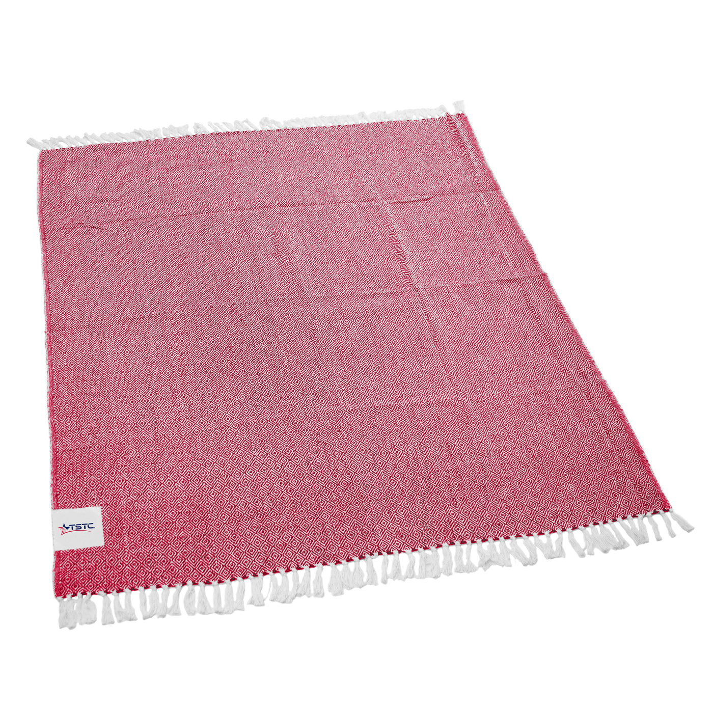 Texas State Tech Cardinal Farmhouse Throw