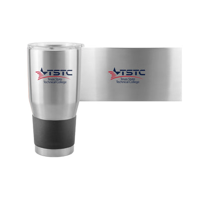 Texas State Tech 30oz Black Sleeve Stainless Steel Tumbler
