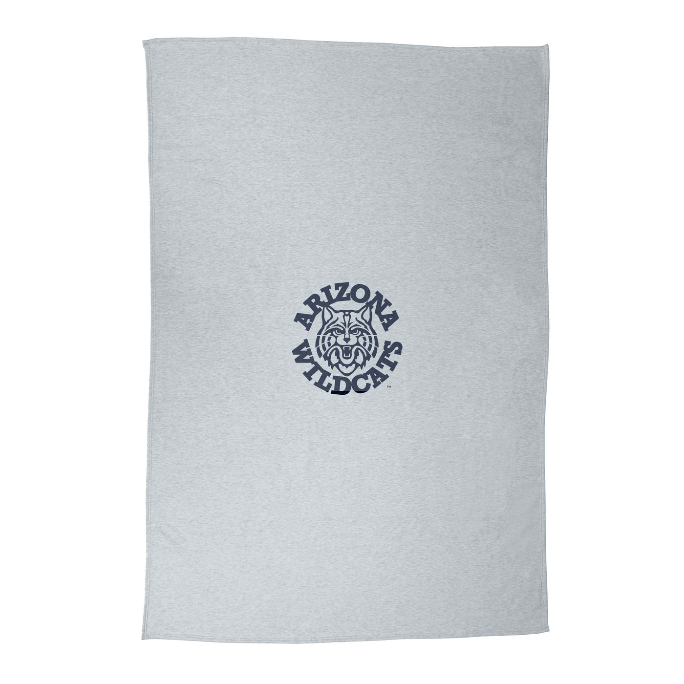 Arizona Vintage Athletic Gray Sublimated Sweatshirt Blanket