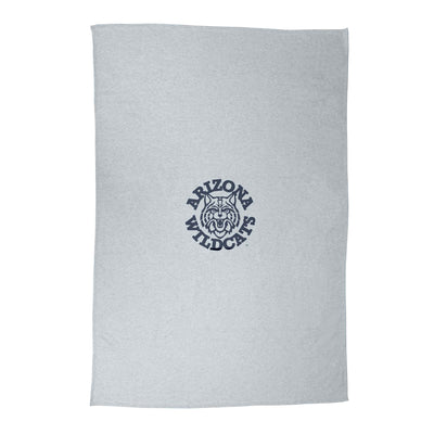 Arizona Vintage Athletic Gray Sublimated Sweatshirt Blanket