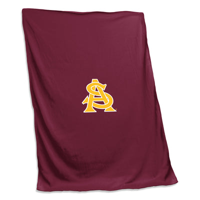 Arizona State Sweatshirt Blanket - Logo Brands