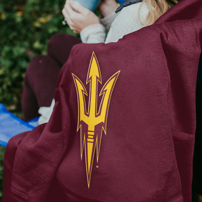 Arizona State Sweatshirt Blanket - Logo Brands