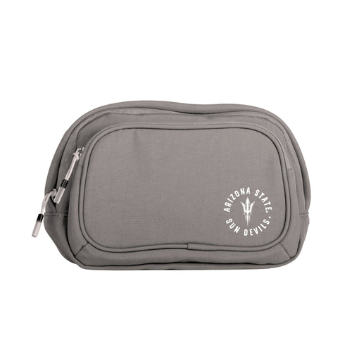 AZ State Everyday Ash Belt Bag by Logo Brands, compact bag with adjustable strap, featuring Arizona state design and logo branding.
