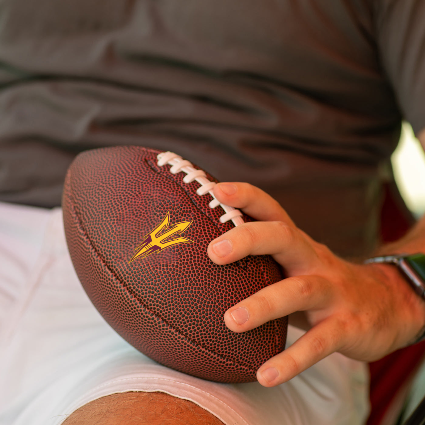 AZ State Mini Size Composite Football