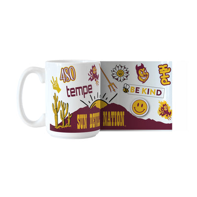 Arizona State 15oz Native Sublimated Mug