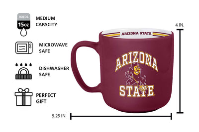 Arizona State 15oz Stripe Mug