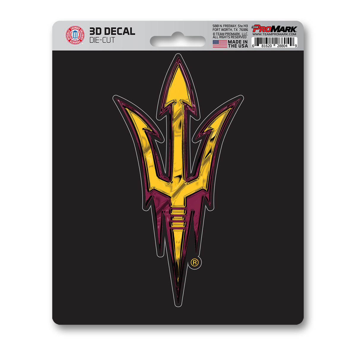 Arizona State University 3D Decal