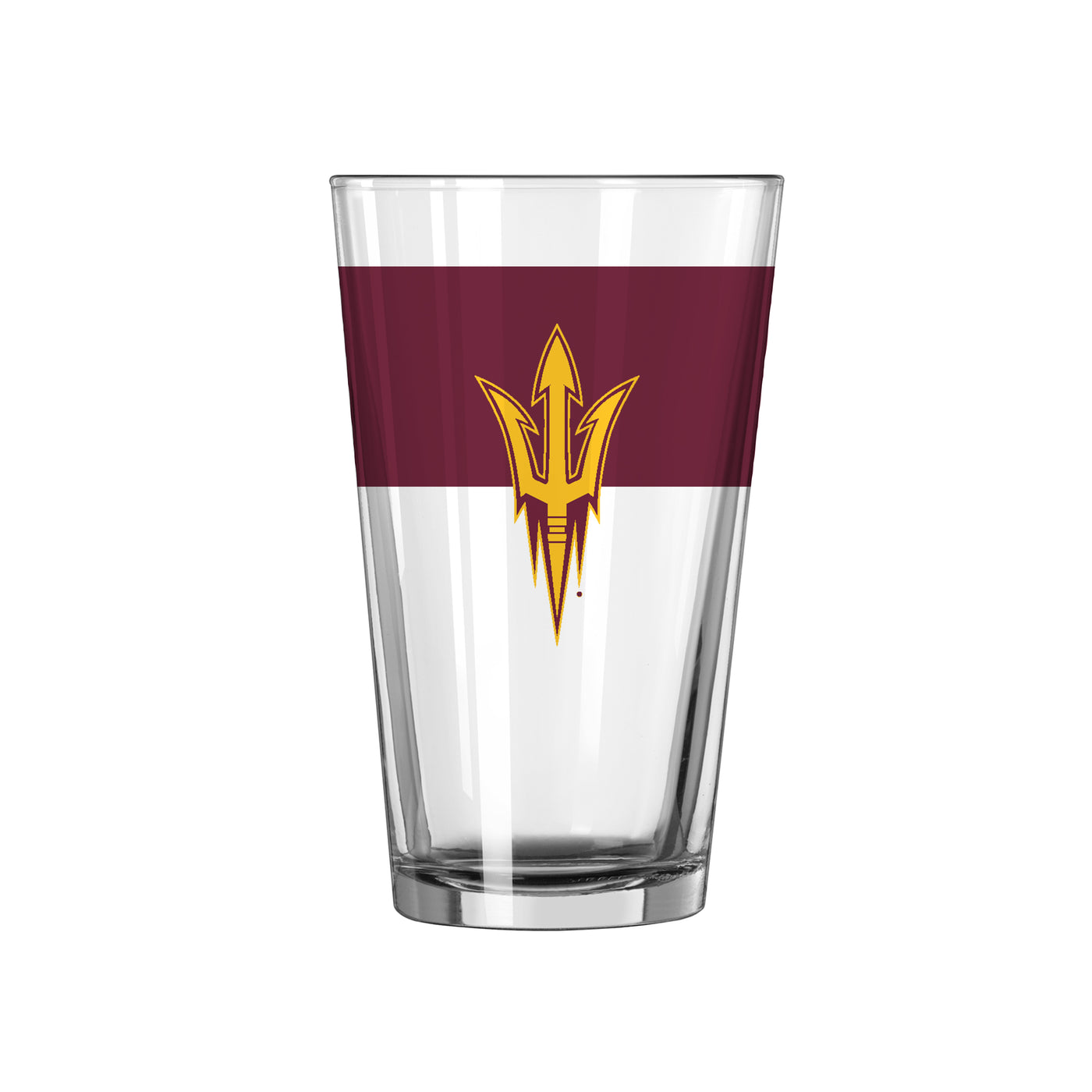 Arizona State 16oz Colorblock Pint Glass