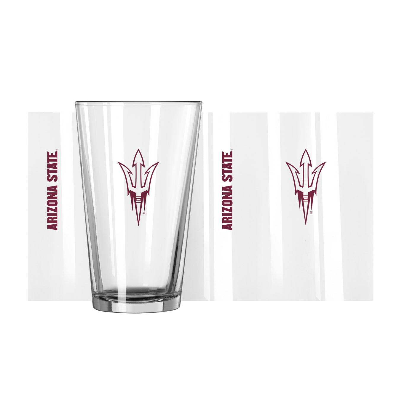 Arizona State 16oz Gameday Pint Glass - Logo Brands