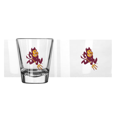 Arizona State 2oz Mascot Shot Glass