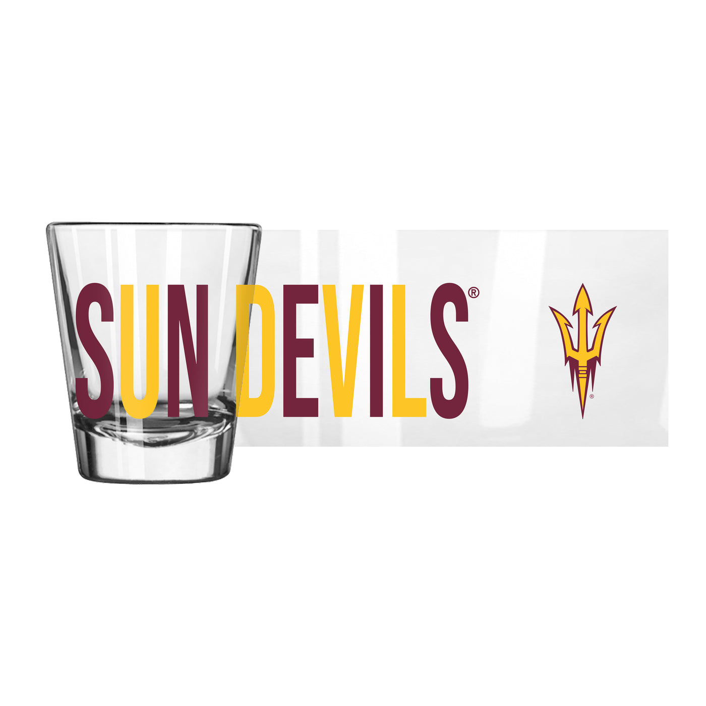 Arizona State 2oz Overtime Shot Glass