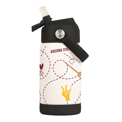 AZ State 12oz Mascot SS Kids Bottle
