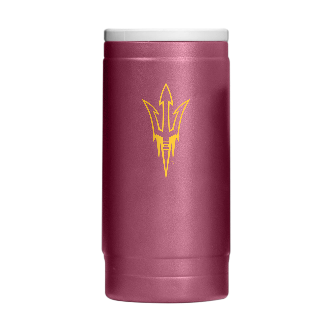 Arizona State Flipside Powder Coat Slim Can Coolie - Logo Brands