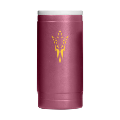 Arizona State Flipside Powder Coat Slim Can Coolie - Logo Brands