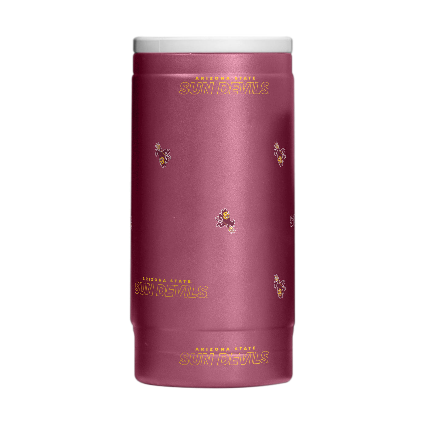 AZ State 12oz Step And Repeat Powdercoat SlimCan Coolie