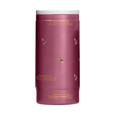 AZ State 12oz Step And Repeat Powdercoat SlimCan Coolie