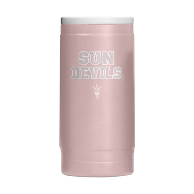 AZ State  Stencil Powder Coat Slim Can Coolie