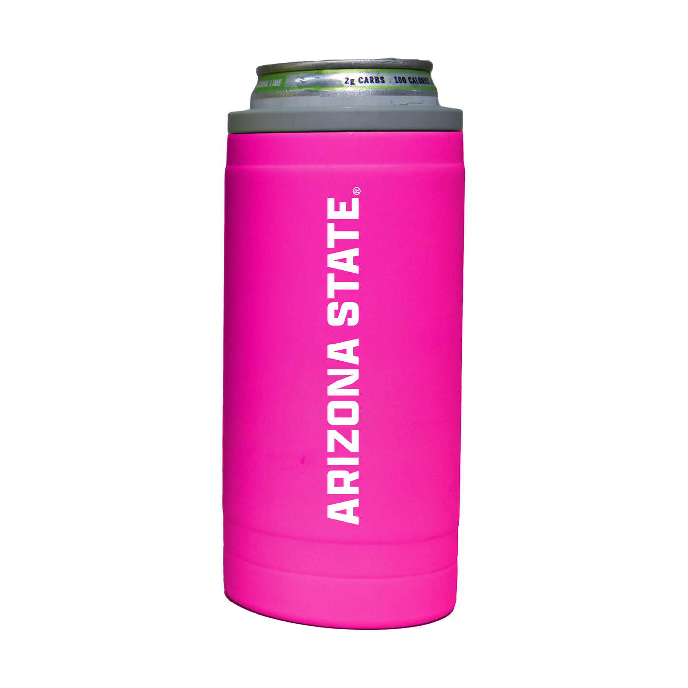 AZ State 12oz Electric Stacked Soft Touch Slim Coolie