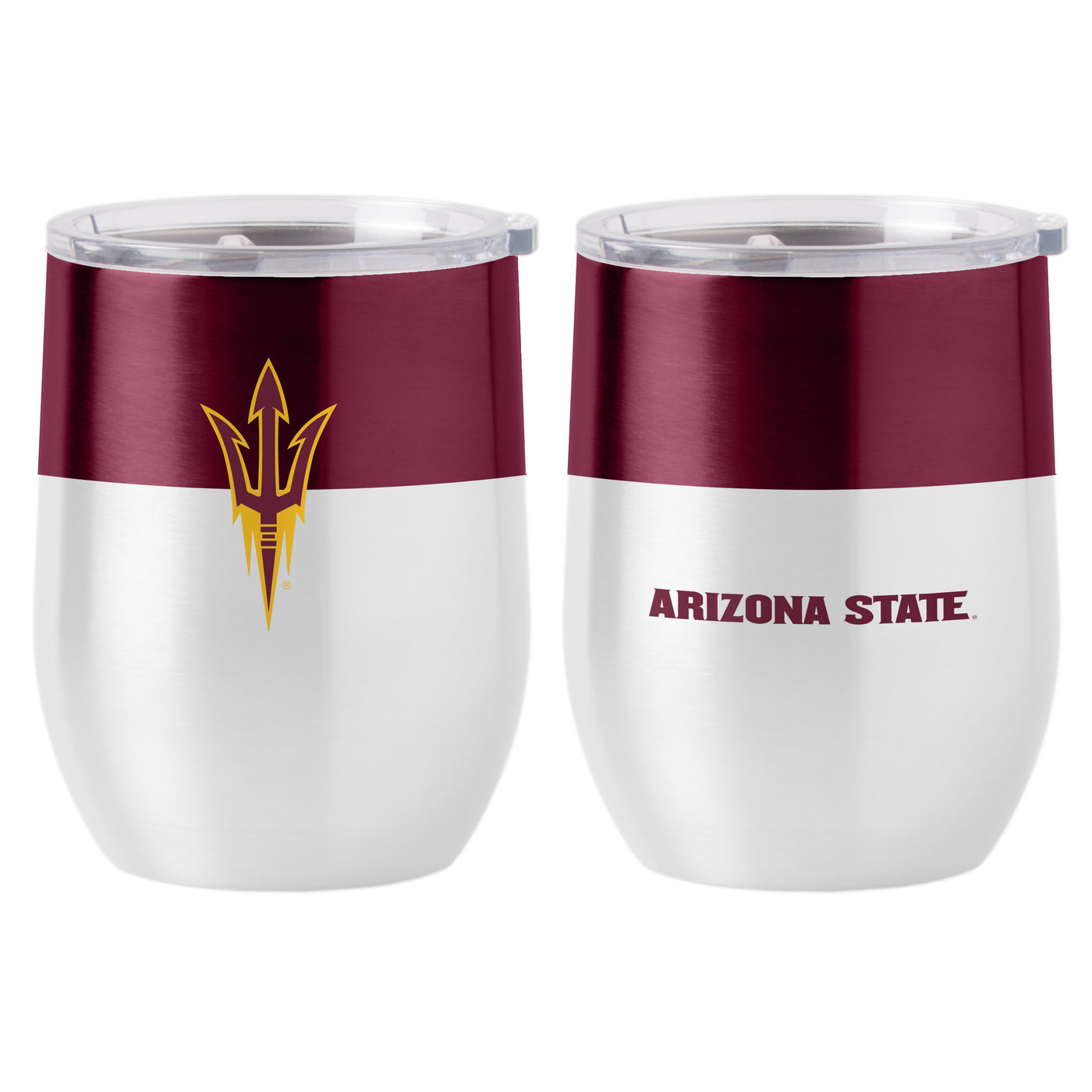 AZ State Color Block 16 oz Stainless Curved Beverage