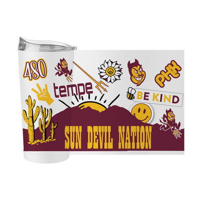 Arizona State 20oz Native Powder Coat Tumbler