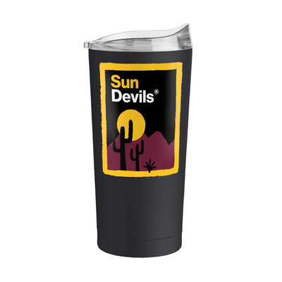 Arizona State Chinese Alumni Black 20oz Powder Coat Tumbler