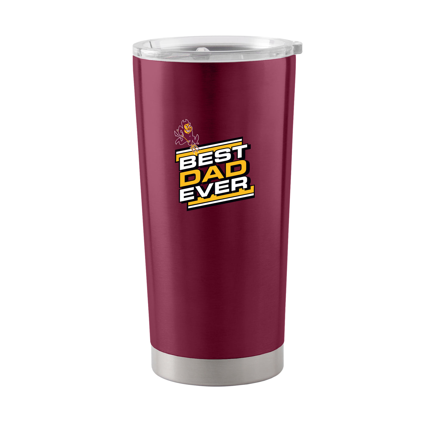 Arizona State 20oz Best Dad Ever. Stainless Tumbler