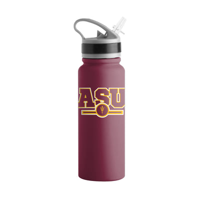 AZ State 25oz Campus Color Letterman Stainless Single Wall Flip Top Bottle