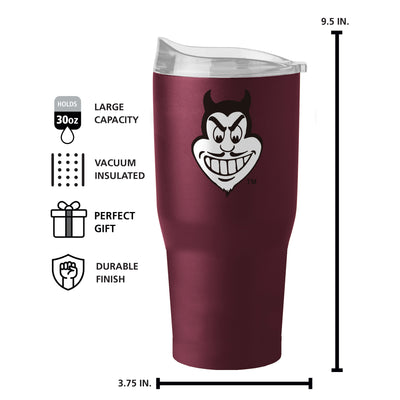 Arizona State 30oz Flipside Powder Coat Tumbler - Logo Brands