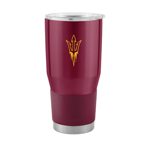 Arizona State 30oz stainless steel Gameday tumbler with logo branding, featuring a durable drinkware design for fans.