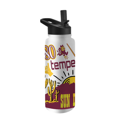 Arizona State 34oz Native Quencher Bottle