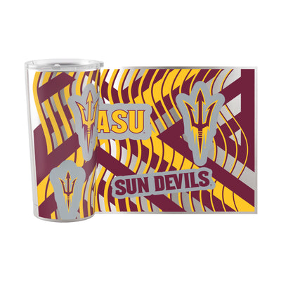 AZ State 20oz Flex Plastic Wall Stainless Tumbler