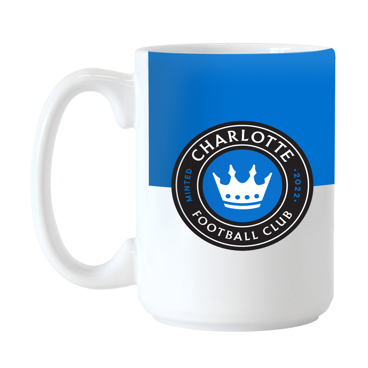 Charlotte FC Colorblock 15oz Sublimated Mug