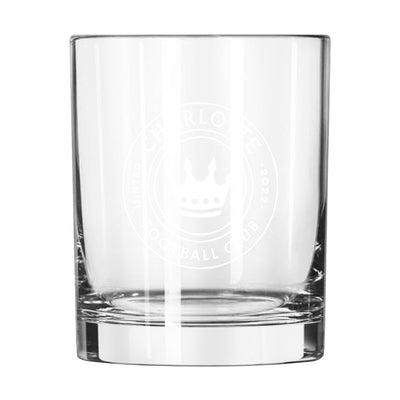 Charlotte FC 14oz Gameday Rocks Glass