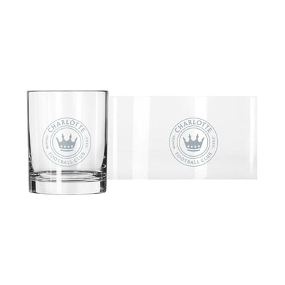 Charlotte FC 14oz Frost Rocks Glass