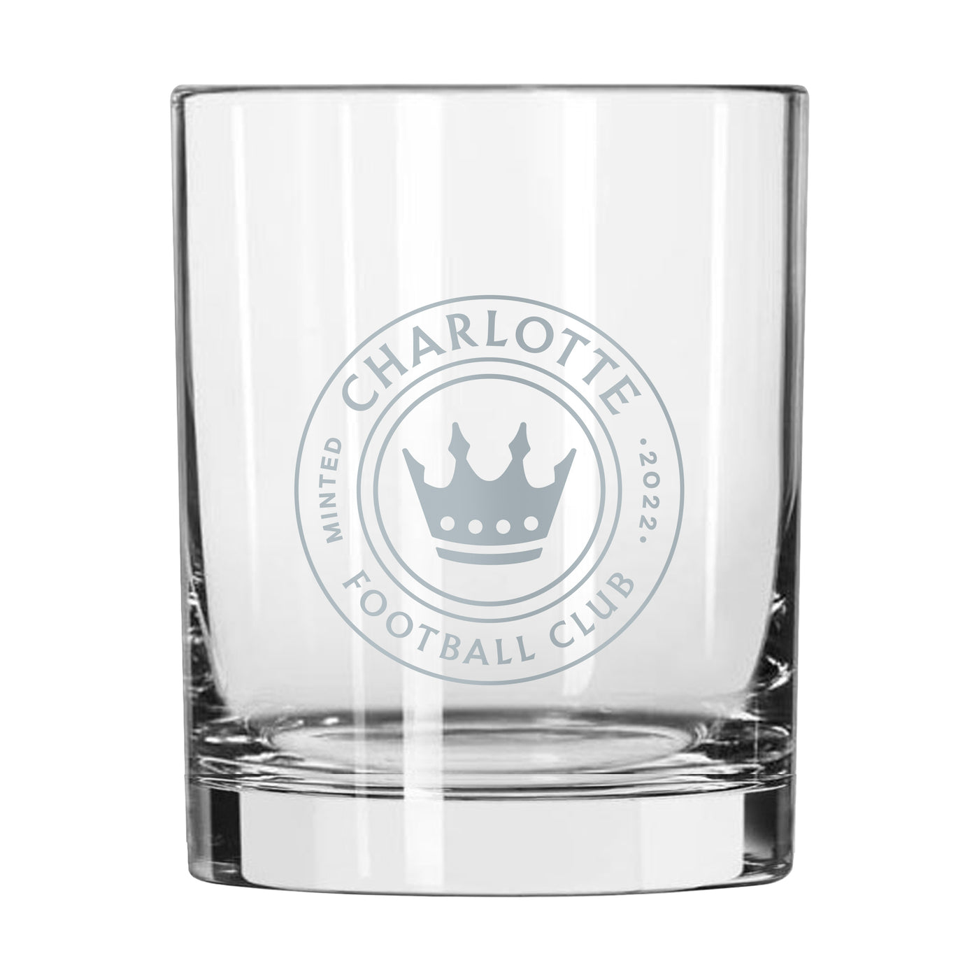 Charlotte FC 14oz Frost Rocks Glass