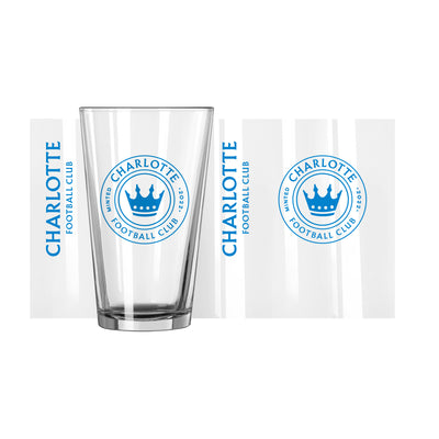 Charlotte FC 16oz Gameday Pint Glass