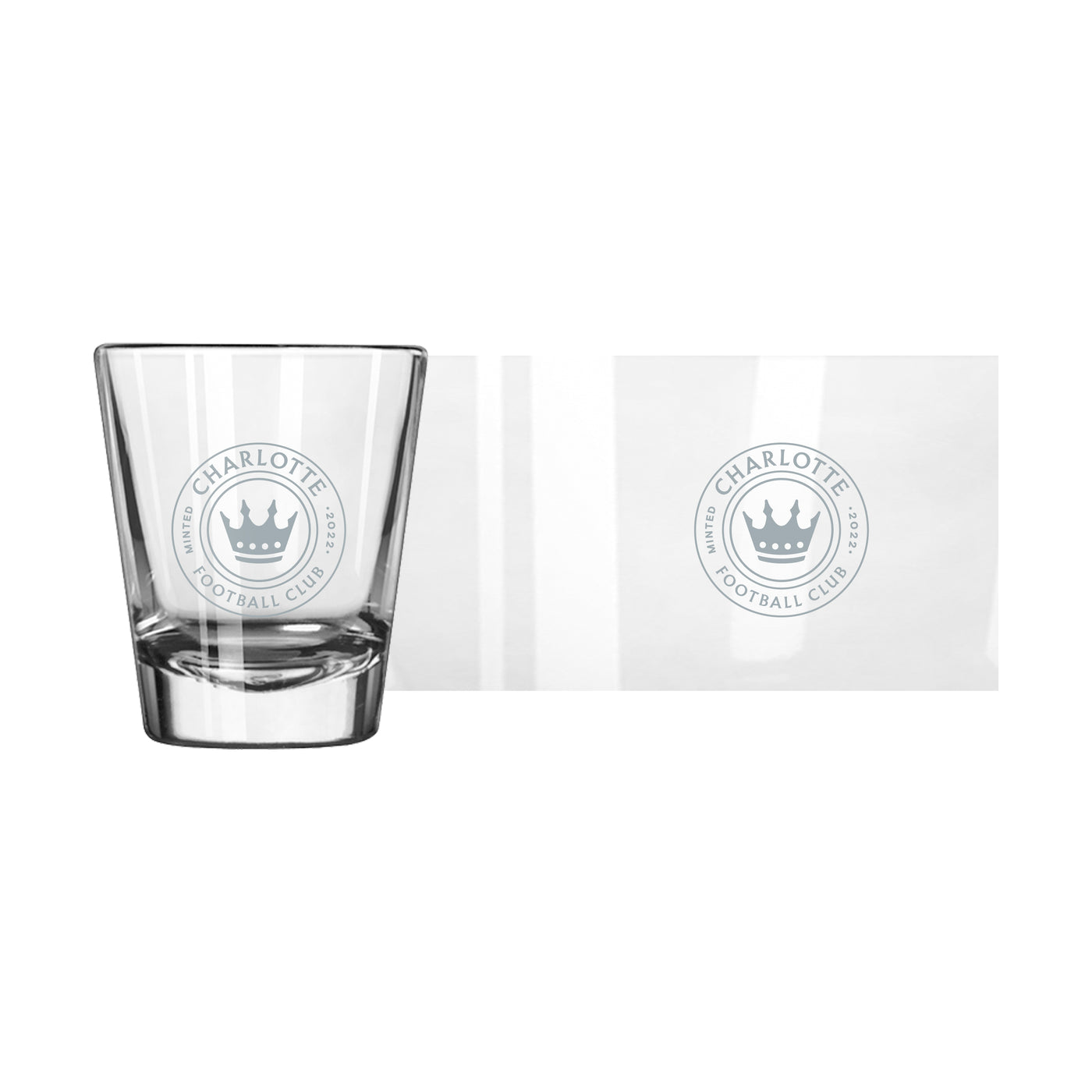 Charlotte FC 2oz Frost Shot Glass