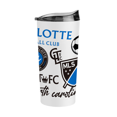 Charlotte FC 20oz Native Powder Coat Tumbler