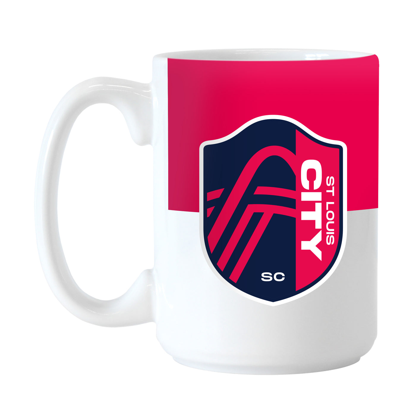 St Louis City SC 15oz Colorblock Sublimated Mug