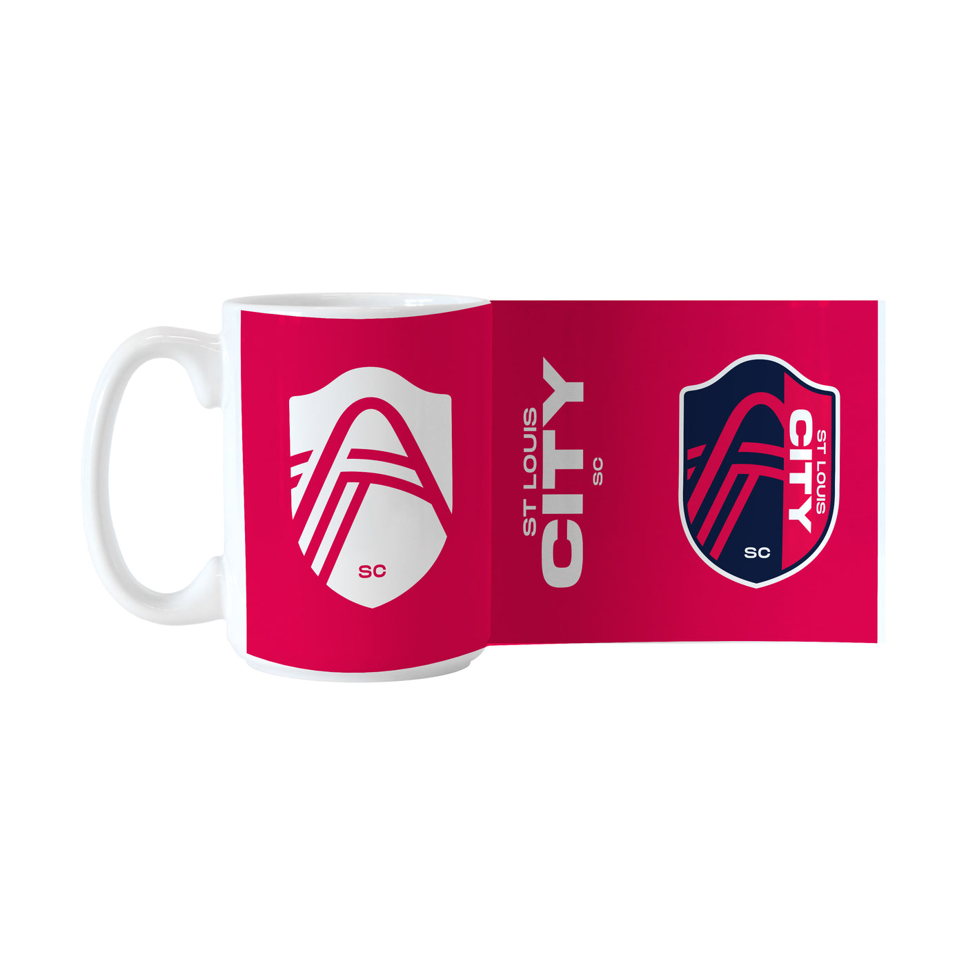 St Louis City SC City Red 15oz Sublimated Mug