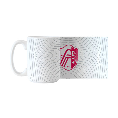 St Louis City SC Topographic 15oz Sublimated Mug