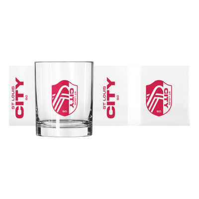 St. Louis SC 14oz Gameday Rocks Glass