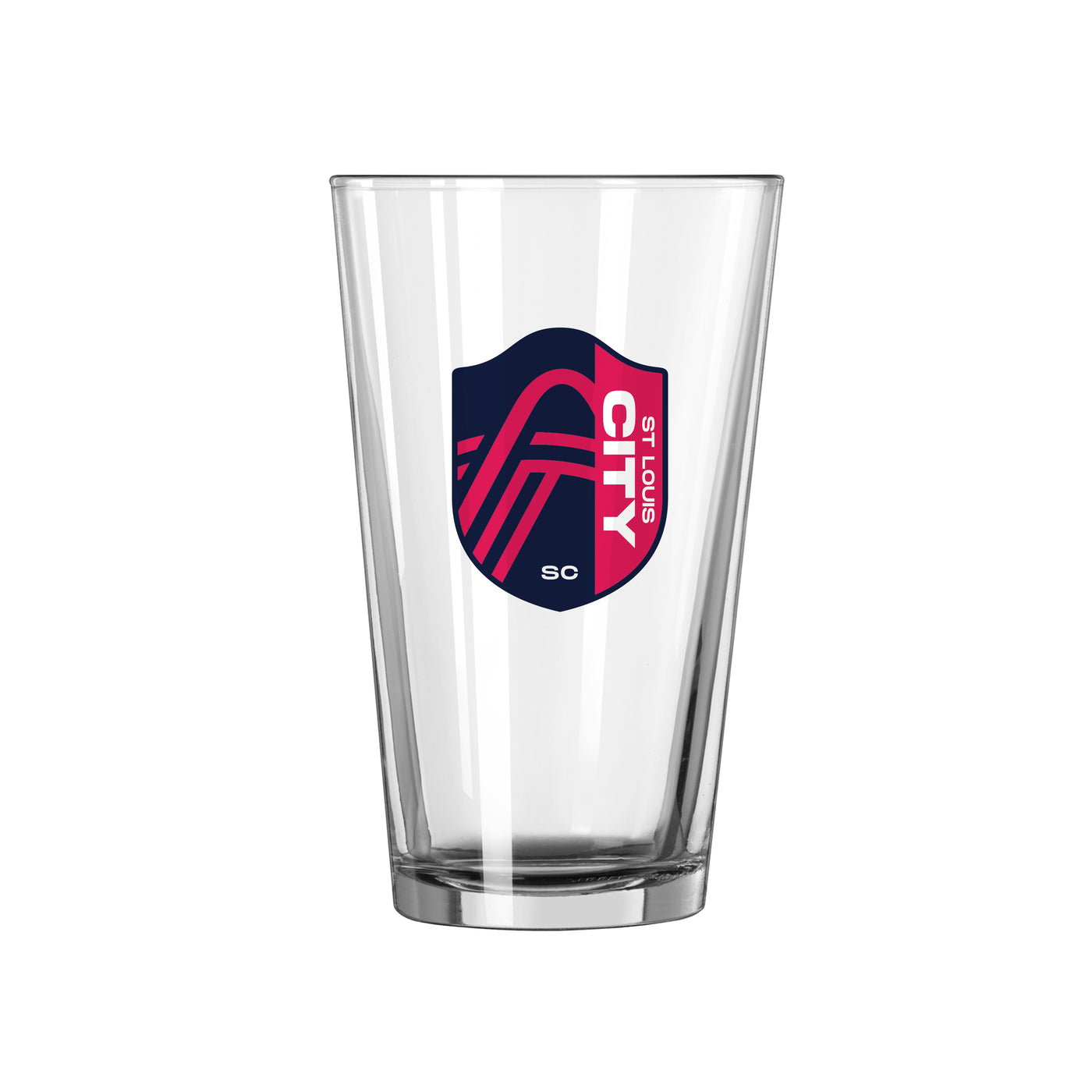 St Louis City SC 16oz Flipside Pint Glass - Logo Brands