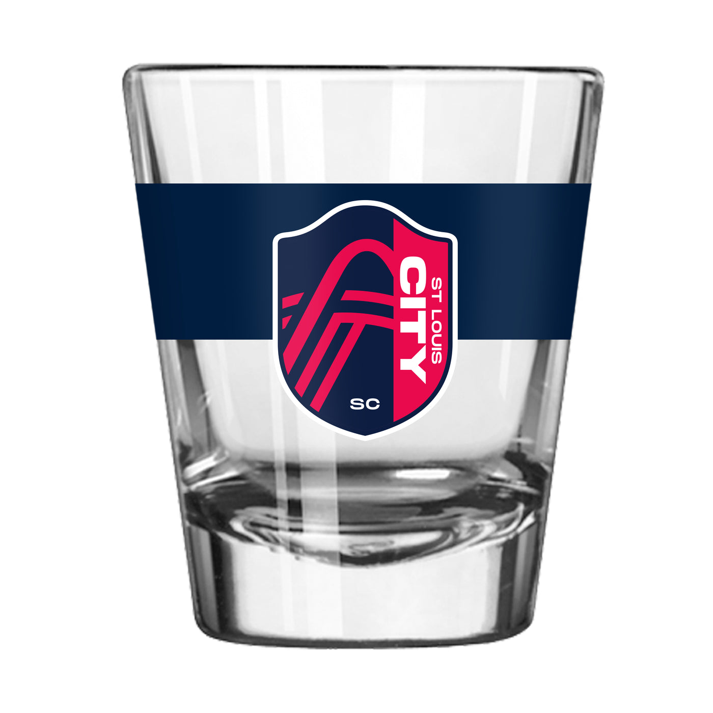 St Louis City SC 2oz Colorblock Shot Glass