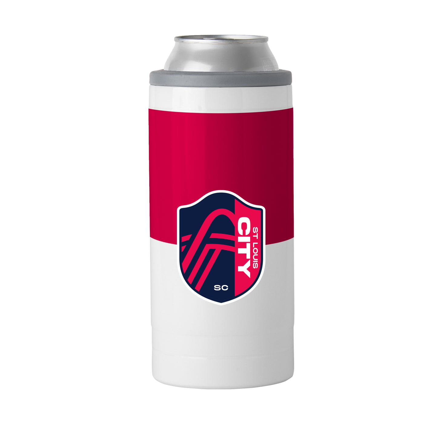 St. Louis City SC 12oz Colorblock Slim Can Coolie
