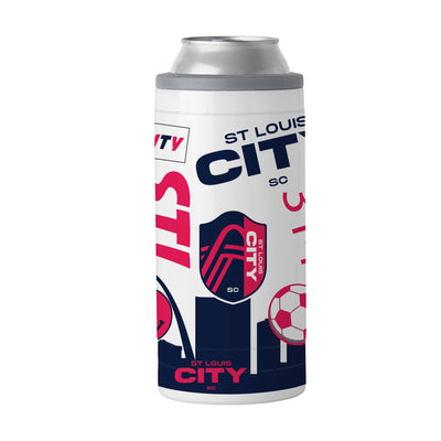 St Louis City SC 12oz Native Slim Can Coolie