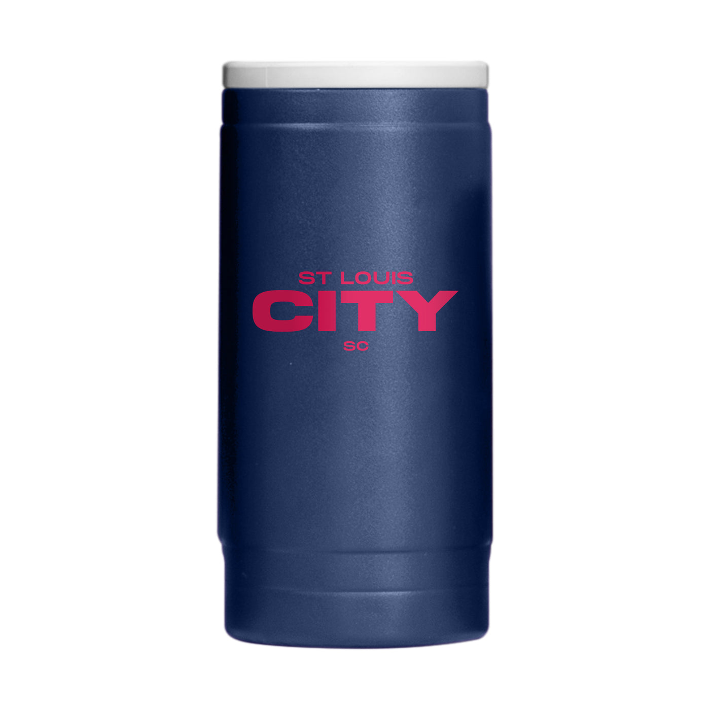 St Louis City SC 12oz Flipside Powder Coat Slim Can Coolie