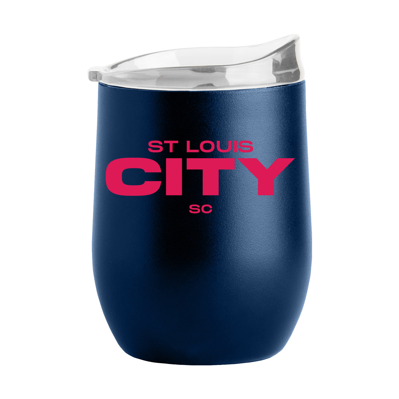 St Louis City SC 16oz Flipside Powder Coat Curved Bev