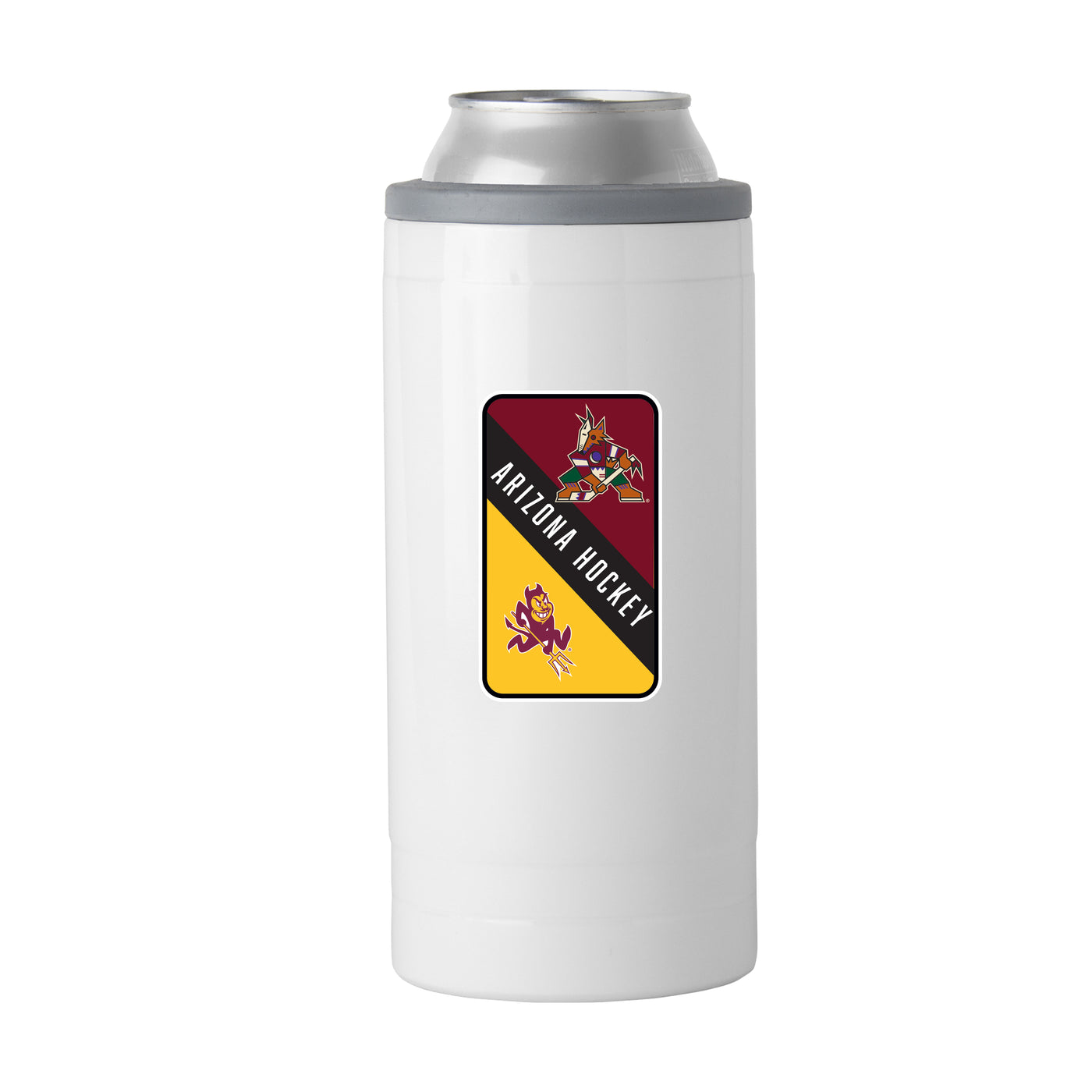 Arizona State/NHL Co Brand 12oz Slim Can Coolie