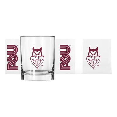 Arizona State Vault 14oz Gameday Rocks Glass - Logo Brands